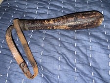 Antique Blackjack Sap Truncheon Hand-stitched 19th Century picture