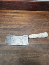 B121- small Antique BRADY Lancaster County Meat cleaver for restore 1800s picture