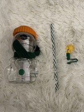 2026 Starbucks x Peanuts Snoopy 100% Authenti Glass Cup Brand New Halloween Gift picture