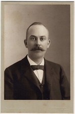 PORTRAIT OF THE GOVERNOR OF NEW HAMPSHIRE :CHARLES A GATES : CABINET CARD : 1899 picture