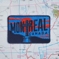 Montreal Quebec Iron On Patch picture