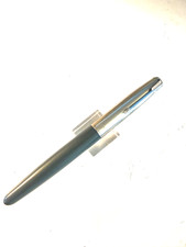 Rare 1956 Grey Parker 41 Fountain pen FINE nib Squeeze filler. NICE Working picture