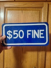 Authentic RETIRED $50 Fine SIGN picture