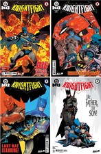 DC KO KNIGHTFIGHT #1,2,3,4 DAN MORA MAIN COVER SET (2026) ~ DC COMICS picture