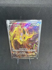 2021 Pokemon - Jolteon V (Full Art) - SWSH183 Black Star Promo NM picture