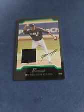 Robinson Cano 2004 Bowman Draft Picks & Prospect Game Worn Jersey #155 Yankees  picture
