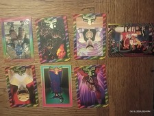 1995 Collect-A-Card Power Rangers The New Season 6 Retail Power Foil Insert Lot picture