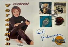 Carol Vorderman, Hand Signed 'Autographed Editions' 2000 FDC First Day Cover picture