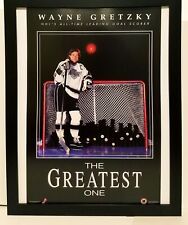 Wayne Gretzky LA Kings Costacos Brothers 8.5x11 FRAMED Print Vintage 90s Poster picture
