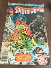 Spider-Woman 37 DIRECT 1st App Siryn Marvel Comics Bronze Age 1981 picture