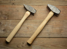 Blacksmith's cross pien hammer, hand forged Bine Rovtar picture