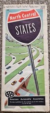 Vintage 1959-60- 61 AAA North Central United States Travel Road Map Lot Of 3 Map picture