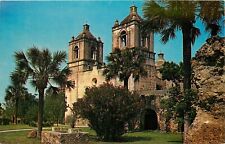 Mission Conception San Antonio Texas TX Postcard picture