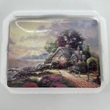 Vintage 1999 Bradford Exchange Thomas Kinkade A New Day Dawning Plate picture