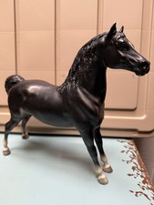Breyer Vintage #48. Black Stretch Morgan Traditional Horse picture