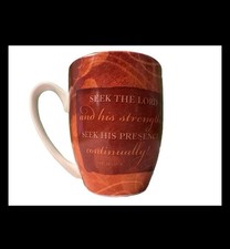 Nice Seek The Lord Psalms 105:4 Mug with Inspirational Saying Coffee picture