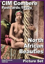 CIM Combere Postcards (1920s) North Africa Beauties VG0104 (62 Files) picture