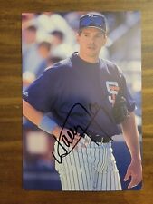 AUTOGRAPHED Wally Joyner #22 MLB Baseball San Diego Padres Unused Postcard picture