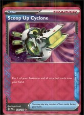 Scoop Up Cyclone 128/131 ACE SPEC Prismatic Evolutions Pokemon Holo Near Mint picture