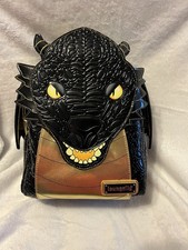 Loungefly Fourth Wing Black Gold Dragon Mini Backpack - BAM Exclusive picture