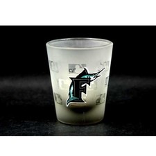 MLB Marlins 2oz. Retro Shot Glass Throwback Logo New Bar (1)Last One picture