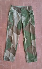 *RARE* 1980s Peruvian leaf camouflage army uniform pants size S picture