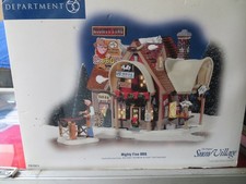 Vintage Department 56 Mighty Fine BBQ Snow Village Series NEW in BOX picture