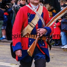 British Redcoat & Battle of Waterloo Uniforms Reenactment Historical Wool Coat picture