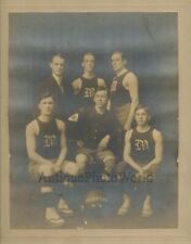 Majestics handsome men basketball team antique sport photo picture