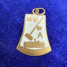 Vintage Woodman of America Watch Fob Attachment Gold Filled picture