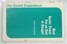 How Soviet Power Put An End To Hunger Yakov Usherenko Booklet Cold War Era picture
