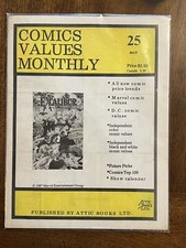 Comics Values Monthly #25 May 1988 Attic Books Ltd.  Marvel Group picture