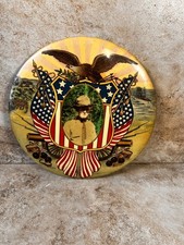 Antique WWI Patriotic Soldier Portrait 9