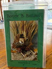 Vintage Bonnie B Buttons Thomas Wishbone Turkey Doll Pattern 6496 UNCUT picture