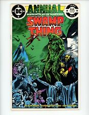 Swamp Thing Annual #2 Comic Book 1985 VF- Cameo Justice League Dark picture