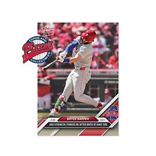 Bryce Harper HR Phillies - 2024 MLB TOPPS NOW Card 120 Presale picture