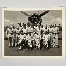 1944 WWII Official Navy Photo w/ Names 