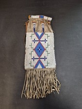 Antique Sioux (Dakota/Lakota) Beaded Pipe Bag circa 1890-1910 picture