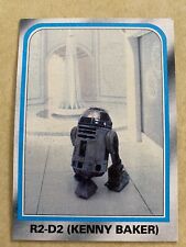 1980 Star Wars Empire Strikes Back Trading Card #229 R2-D2 Kenny Baker -SHARP picture