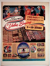 Cro-Pax Sentinel 1941 Vintage Print Advertisement 10x14 Value Buying picture