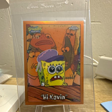 Topps 2025 SpongeBob 25th Anniv Chrome #81 Hi Kevin Parallel 1/25 picture
