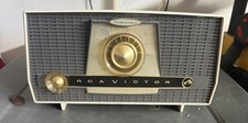 RCA Victor Vintage 1957 AM Tube Radio Model X-4JE Restored Bluetooth picture
