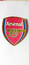 Large Arsenal Upcycled Cotton Iron on Crest Badge patch picture