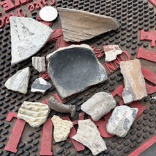 ☘️RR⚒: 14 Anasazi Pottery Shards From NE Arizona picture