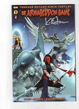 TMNT Armageddon Game #3 NM 1:10 Variant Signed by Kevin Eastman w/ COA picture