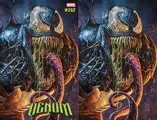 VENOM #262 JOHNNY DESJARDINS NYCC EXCLUSIVE VARIANT SET Trade & Virgin LTD picture