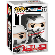 Funko POP G.I. Joe STORM SHADOW #77 Retro Toys NEW +Protector Near Mint picture