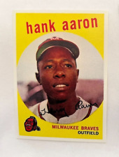 1959 Topps #380 Hank Aaron         NOVELTY CARD   Read description picture