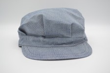 Vintage Train Engineer Hat Railway Utility Cap Sanforized 7 1/8 Conductor USA picture