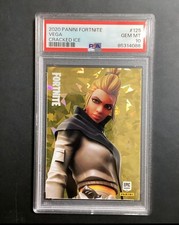 2020 PANINI FORTNITE #125 VEGA CRACKED ICE PSA 10 picture